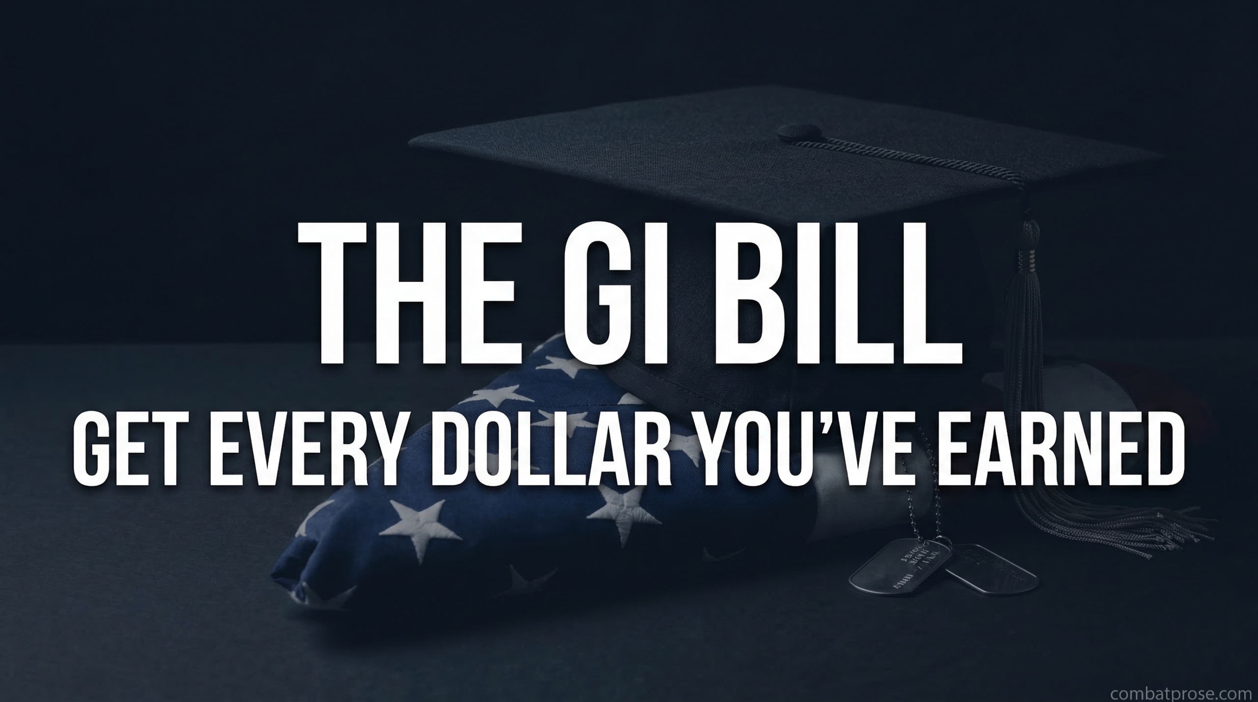 Using GI Bill benefits for education