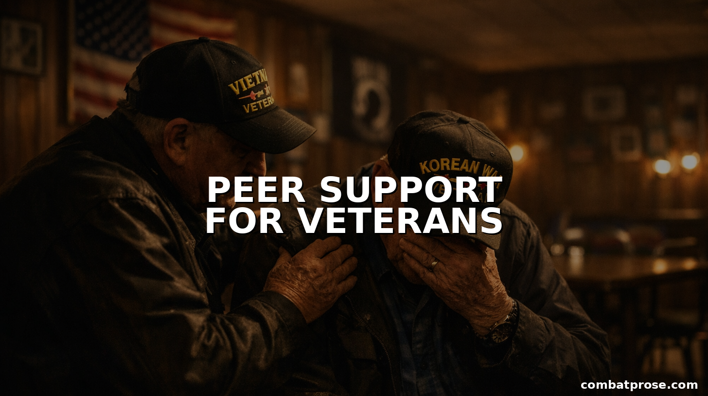 Peer Support for Veterans: Why the Best Help Comes from Someone Who Gets It