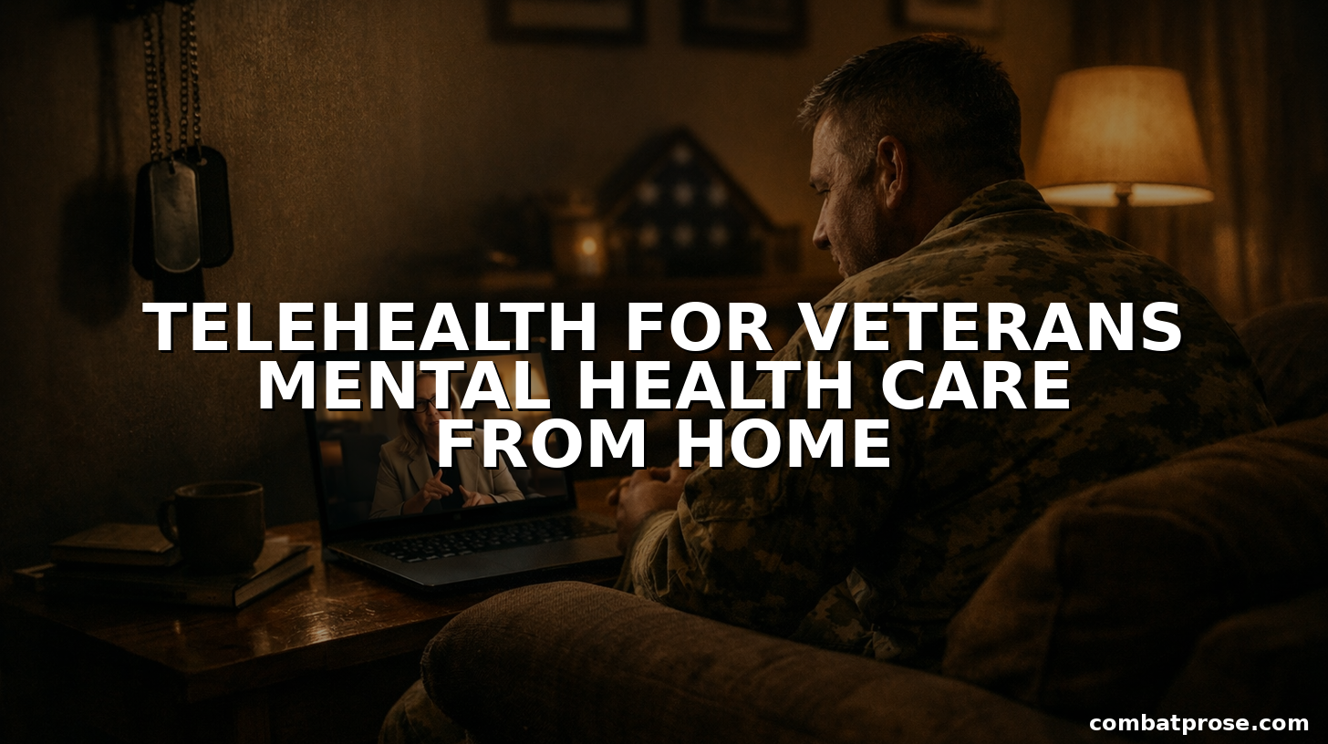 Telehealth for Veterans: How to Access Mental Health Care from Home